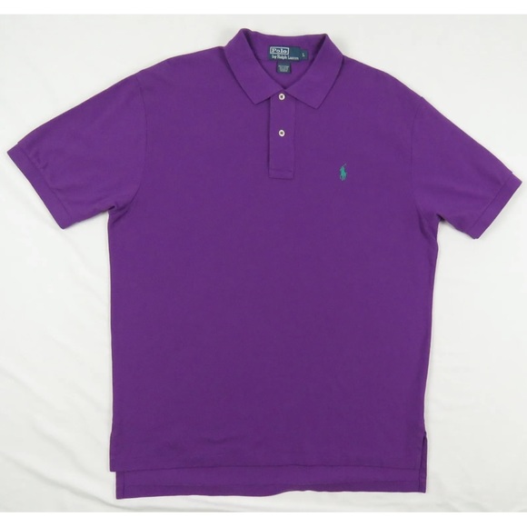 Lot Of 5 Ralph Lauren Polo Short Sleeve Polo Shirts Mens L Large 1 NWOT - Picture 5 of 9